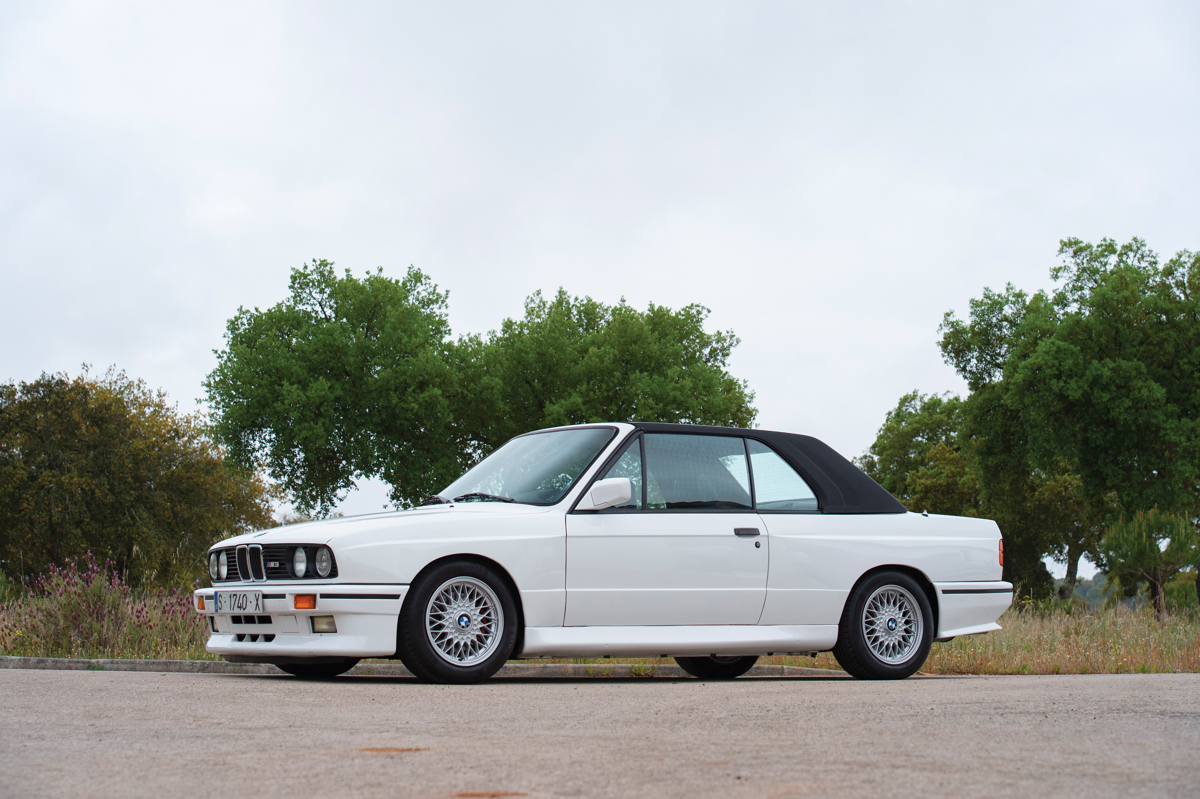 1990 BMW M3 Convertible offered at RM Sotheby's The Sáragga Collection live auction 2019